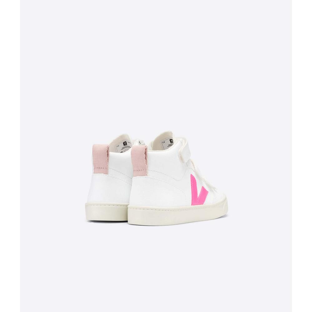 Veja V-10 MID CWL Topanky Detske White/Pink | SK 798XYU